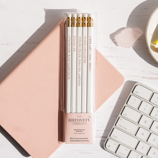 The Introvert Collection Pencil Set