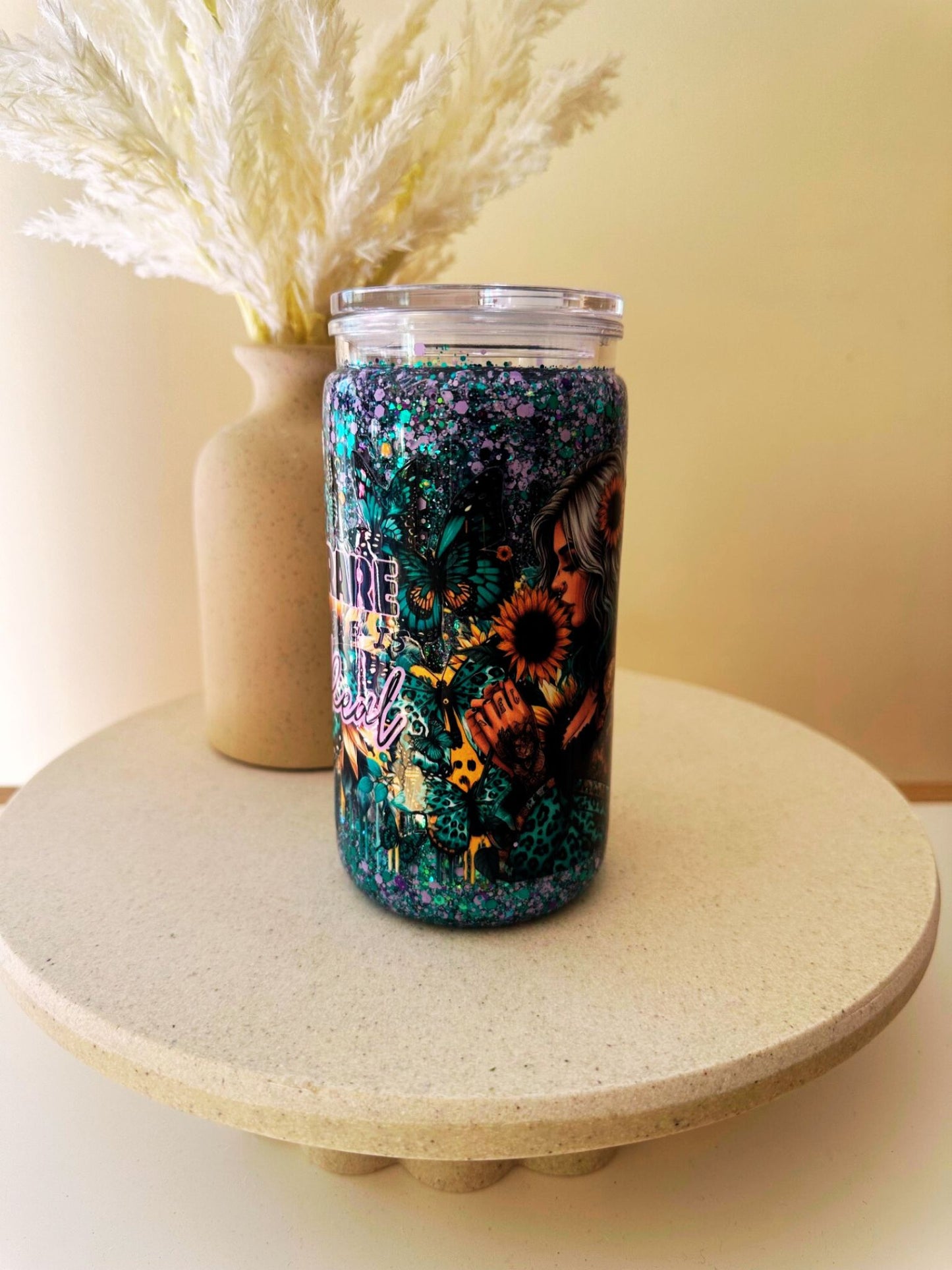 #3 Glitter Snowglobe Tumbler