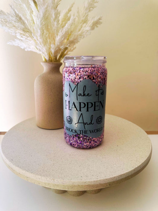 #4 Glitter Snowglobe Tumbler