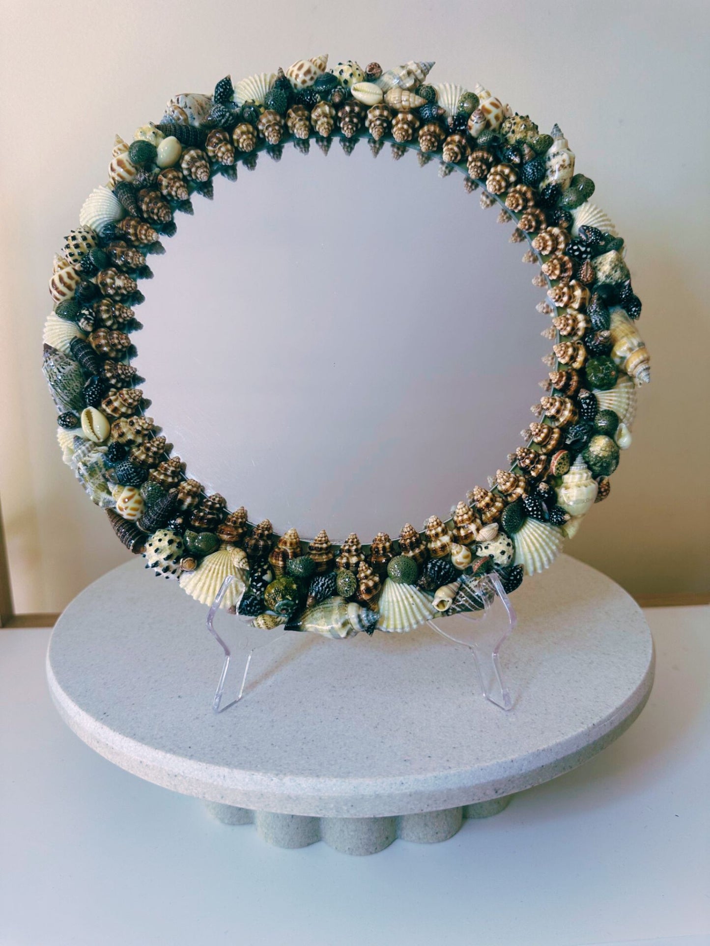 Shell Mirror - Natural