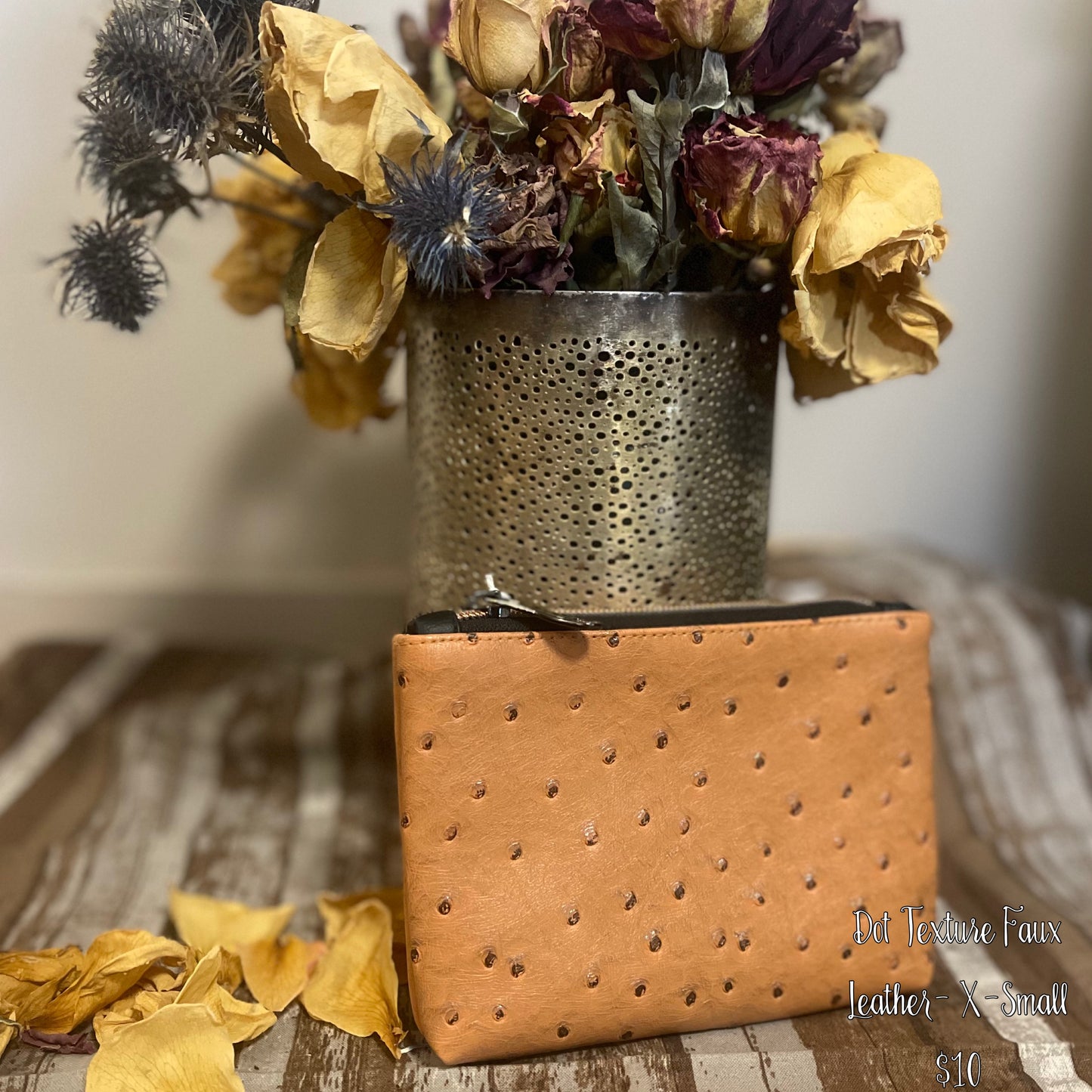 Dot Texture Faux Leather XSmall