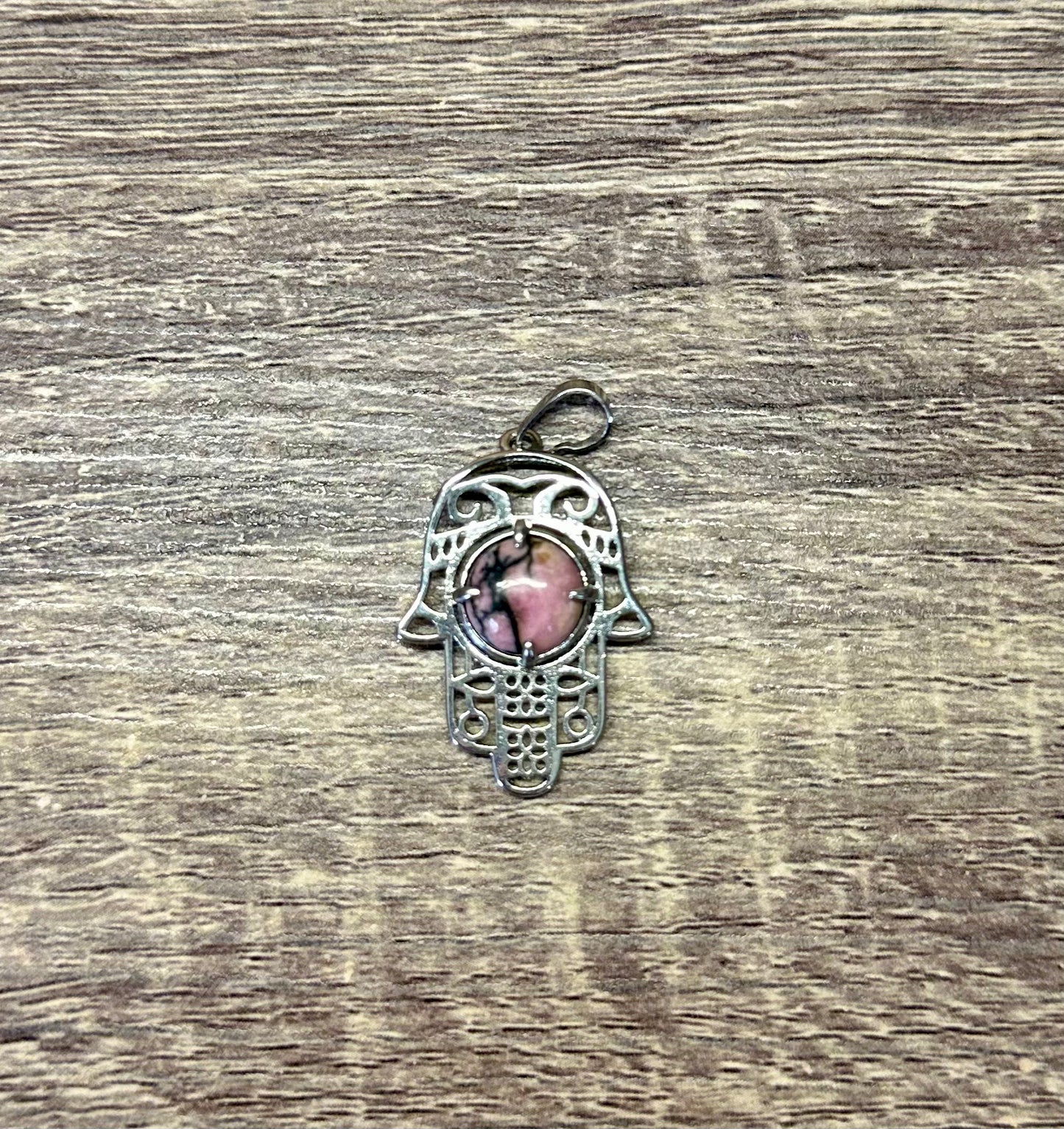 Rodanite Hamsa Hand