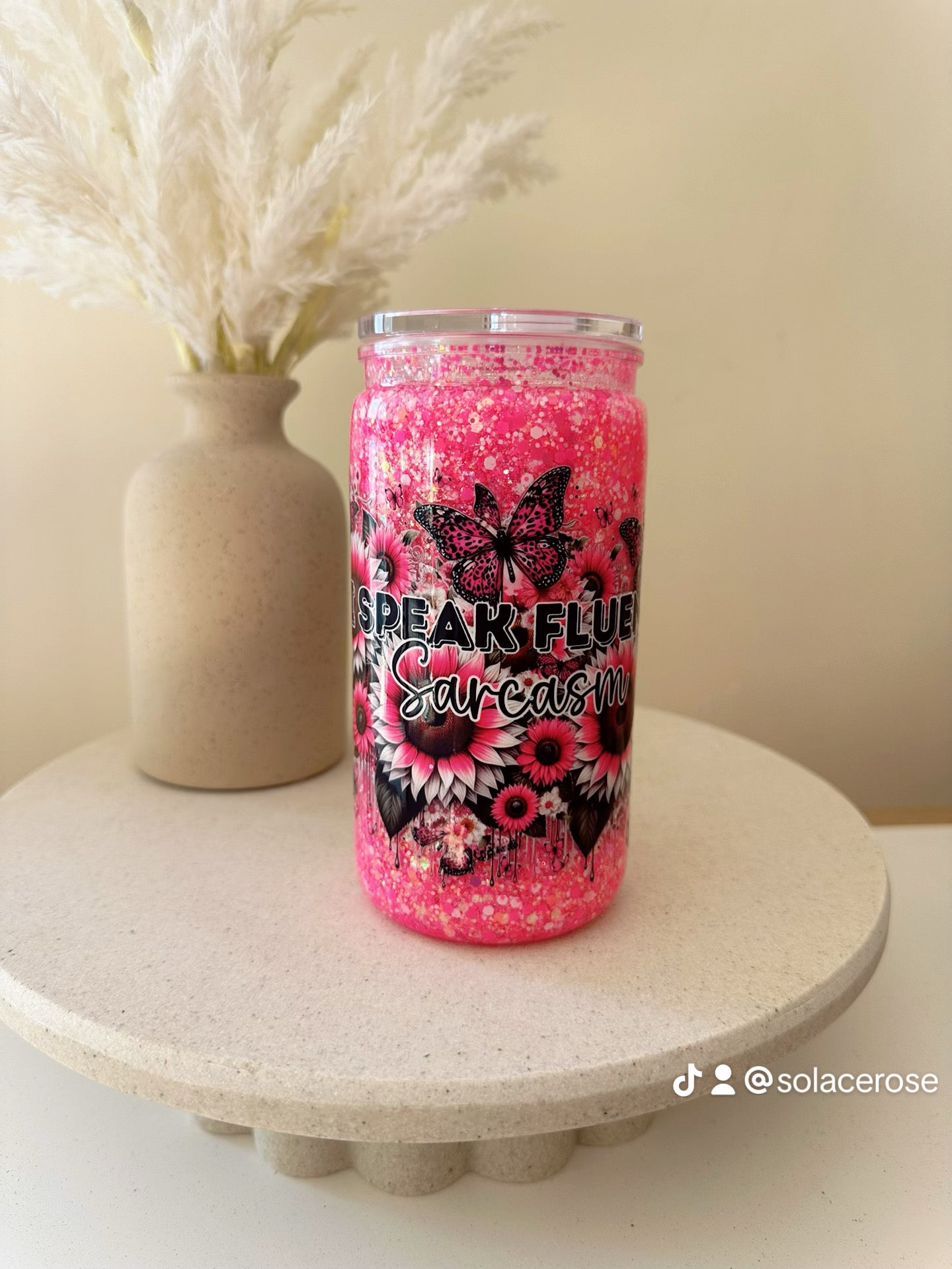 #13 Snowglobe Tumbler