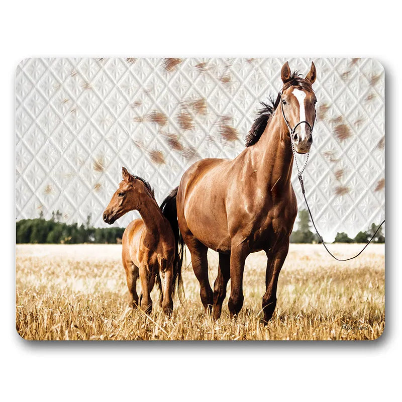 Chestnut Horse Placemat Set of 6