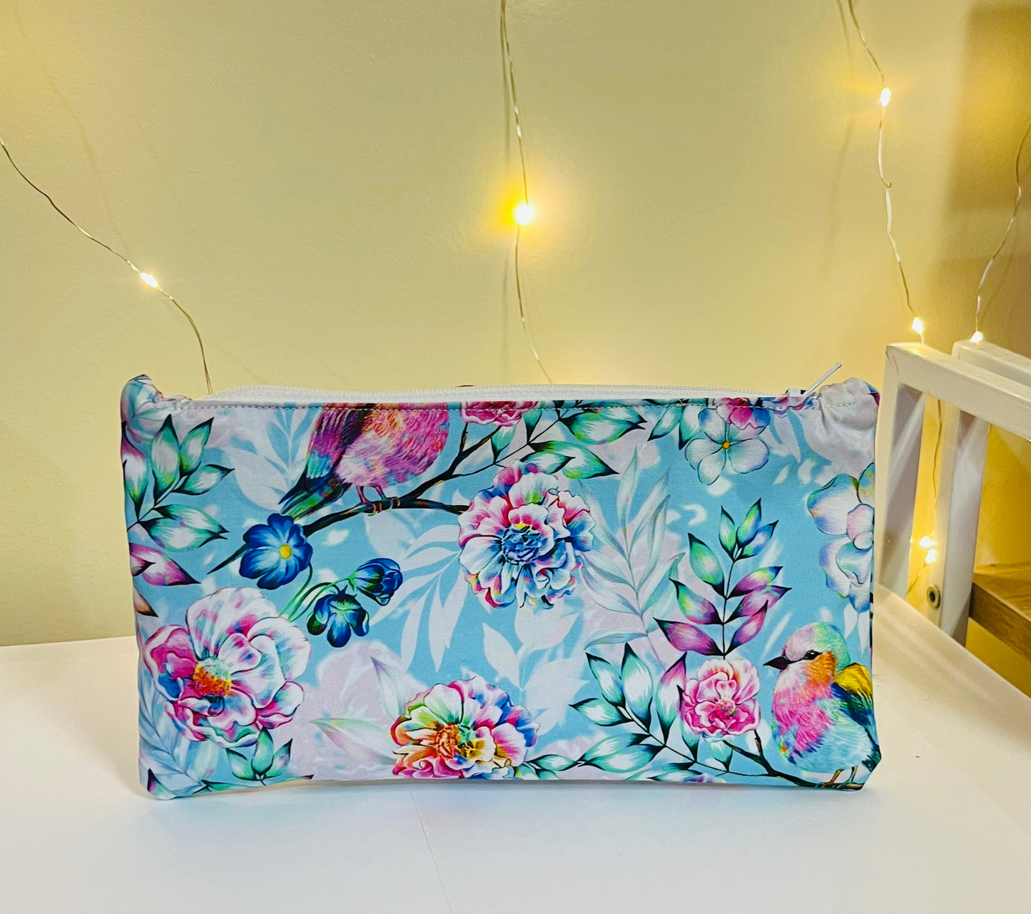Blue Bird - Zipper Pouch
