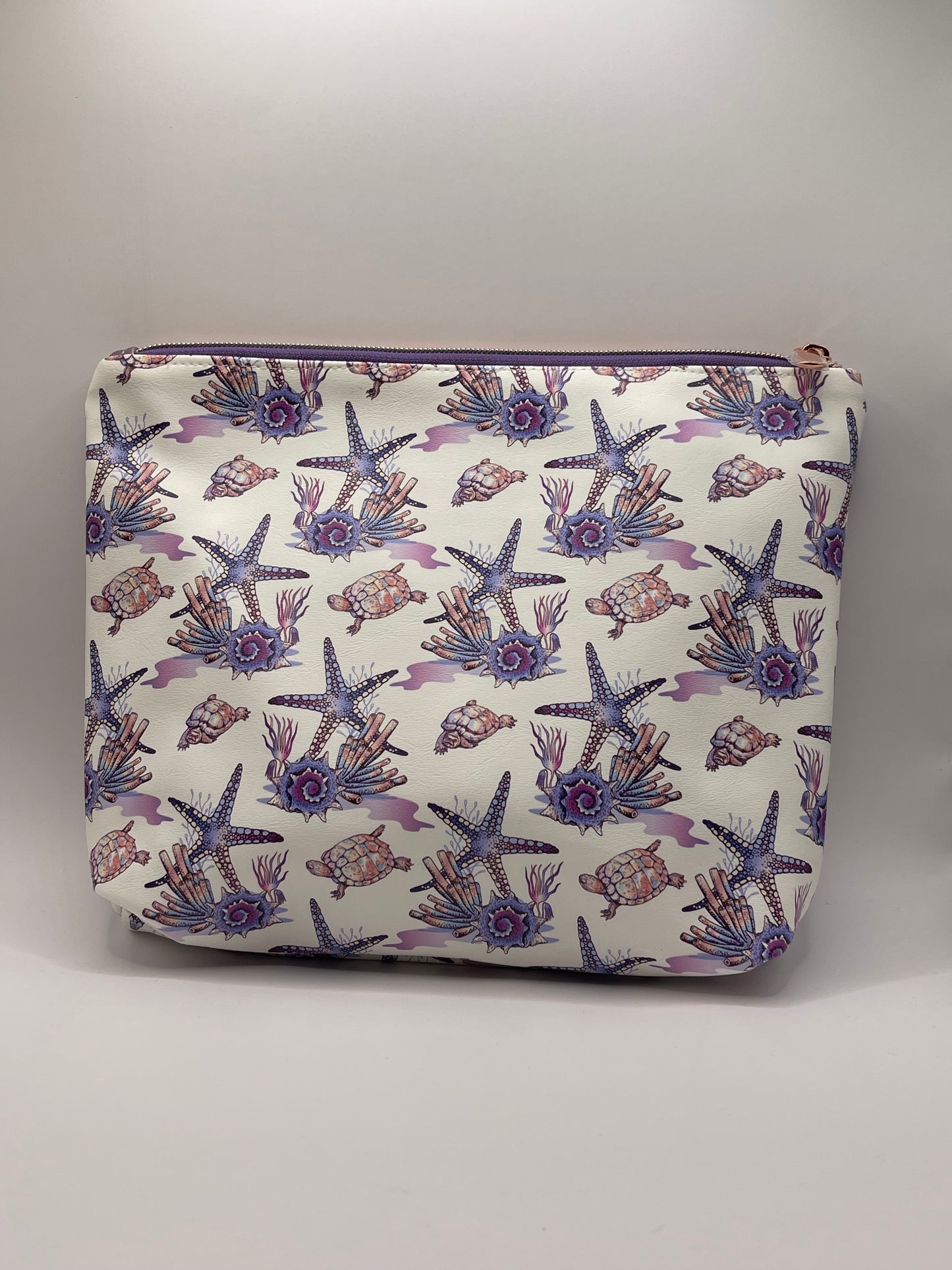 Turtle and Starfish Toiletry Bag
