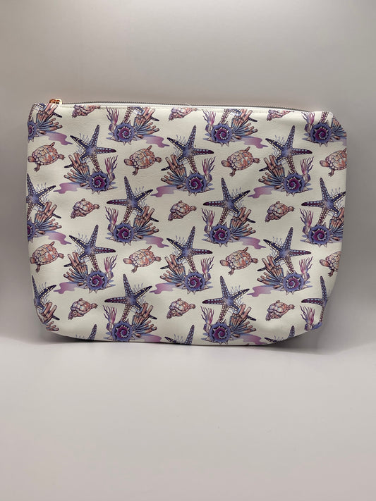Turtle and Starfish Toiletry Bag