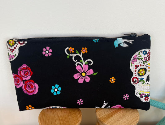 Sugar Skull - Zipper Pouch
