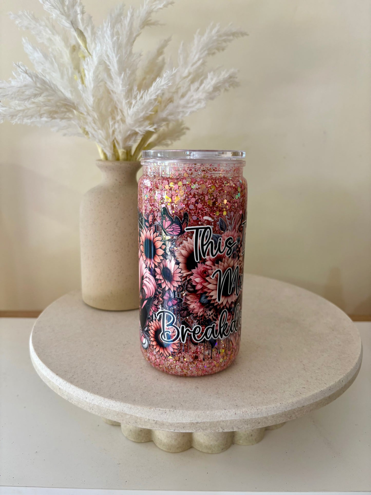 #31 Snowglobe Tumbler - This is my mental breakdown cup