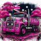 CARS - #023 - Pink Australian Flag Truck