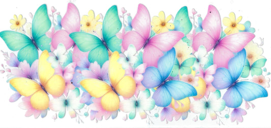 #145 - Pastel Butterflies