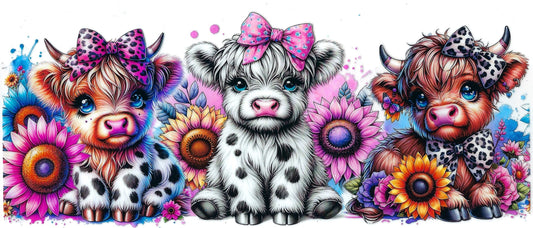 HIGHLAND COWS - #037 - Sunflower Highlands