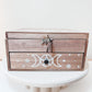 Triple Moon Square Jewellery Box