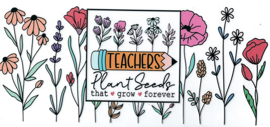 BOOKS & TEACHER - #020 - Teachers Plant Seeds That Grow Forever