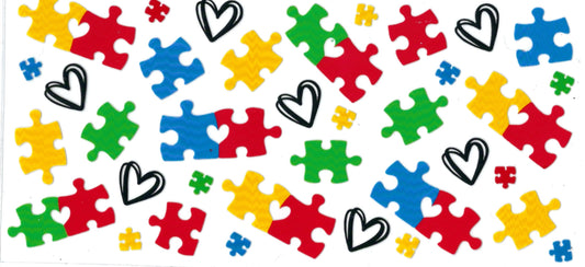AUTISM AWARENESS - #001 - Puzzle Pieces