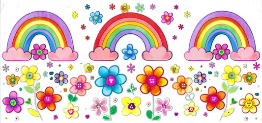 #143 - Rainbows & Flowers