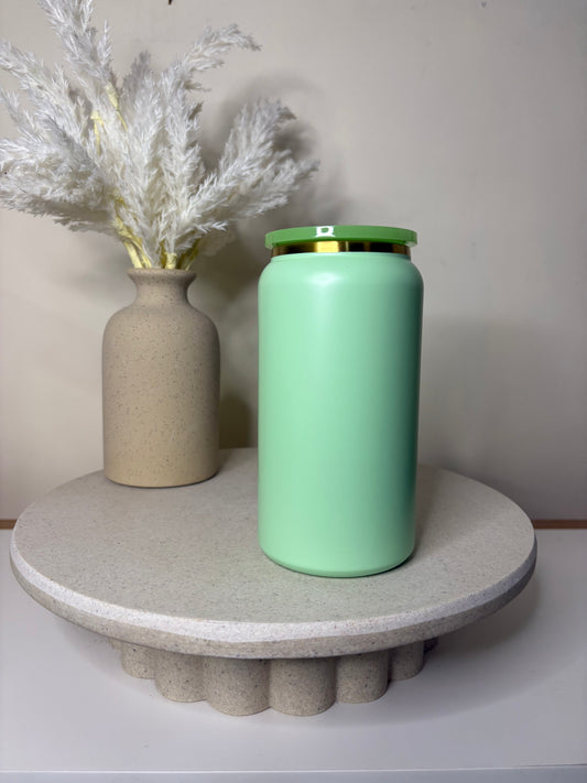 Green Stainless Steel Tumbler