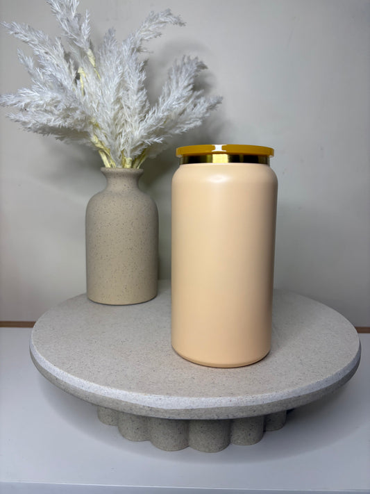 Orange Stainless Steel Tumbler