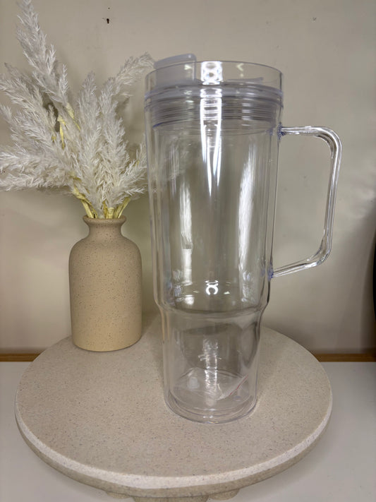 40oz Snowglobe Tumbler