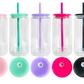 16oz Acrylic Snowglobe Tumbler