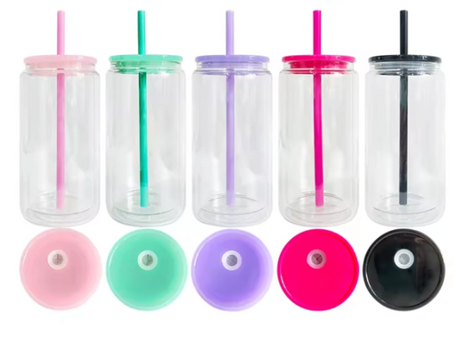 16oz Acrylic Snowglobe Tumbler