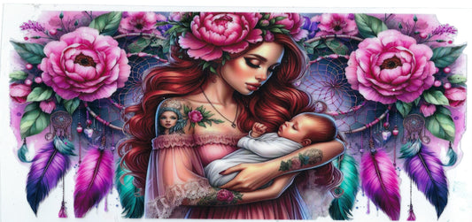 #104 - Tattoo Girl With Baby