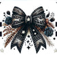 BOWS - #051 - Black & White Bow