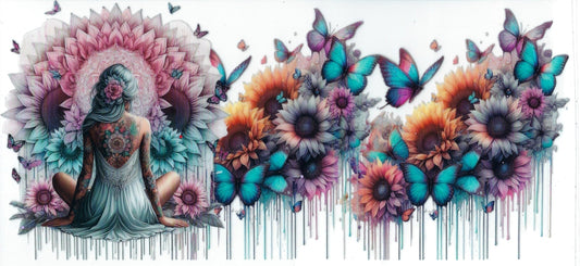 #053 - Floral Tattoo Girl