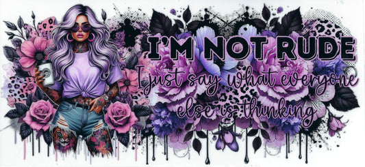 #055 - I'm Not Rude, I Just Say What Everyone Else Is Thinking