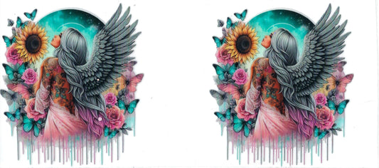 #060 - Angel Wing Tattoo Girl