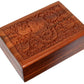 Carved Wooden Hamsa Jewellery Box