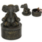 Antique Elephant Pin Box