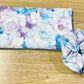 Blue Flowers - Zipper Pouch