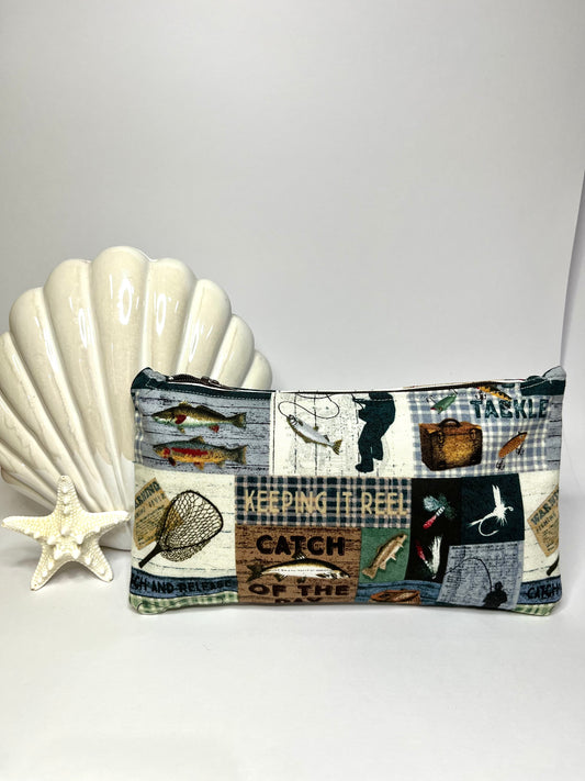 Keeping it reel - Zipper Pouch