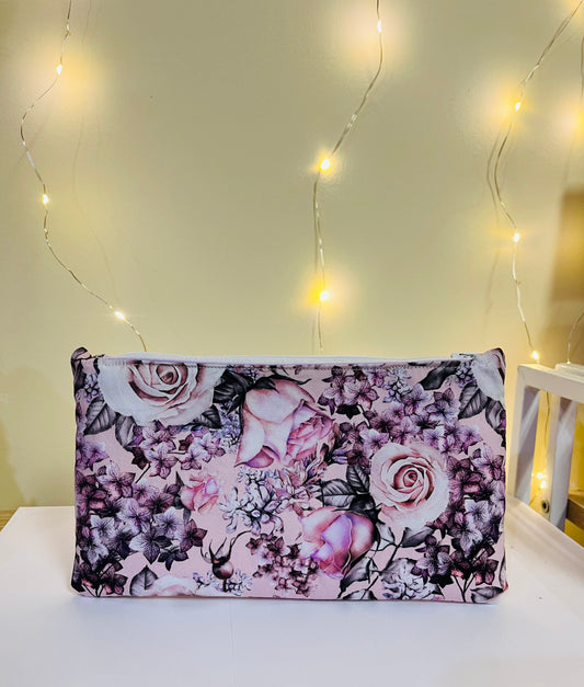 Vintage Rose - Zipper Pouch