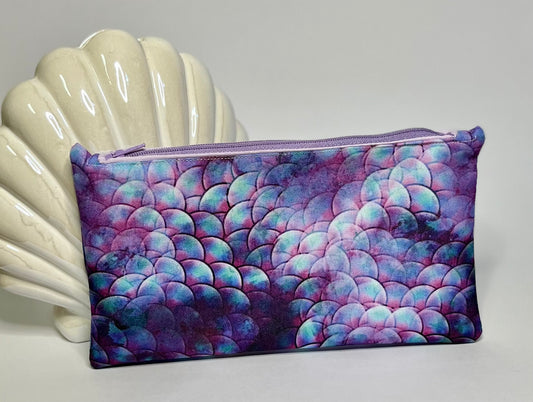 Purple Mermaid - Zipper Pouch