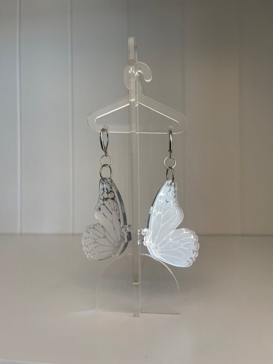 Butterfly Stainless Steel Lever-back