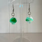 Fan Shell Acrylic Hook Earrings