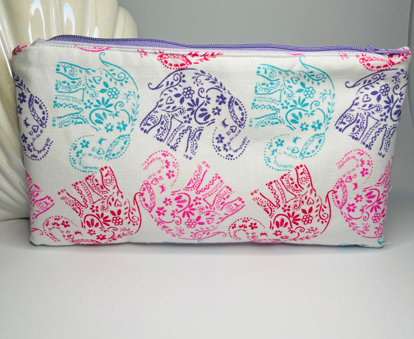 Elephant - Zipper Pouch