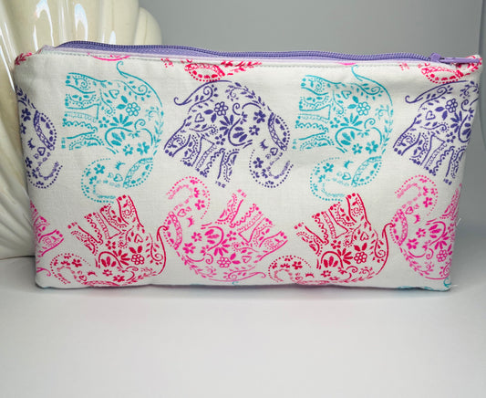 Elephant - Zipper Pouch
