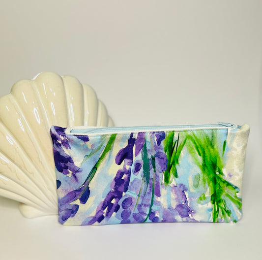 Purple/Green - Zipper Pouch