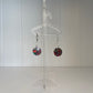 Pink Glitter Earrings