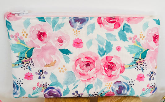 Flowers - Zipper Pouch
