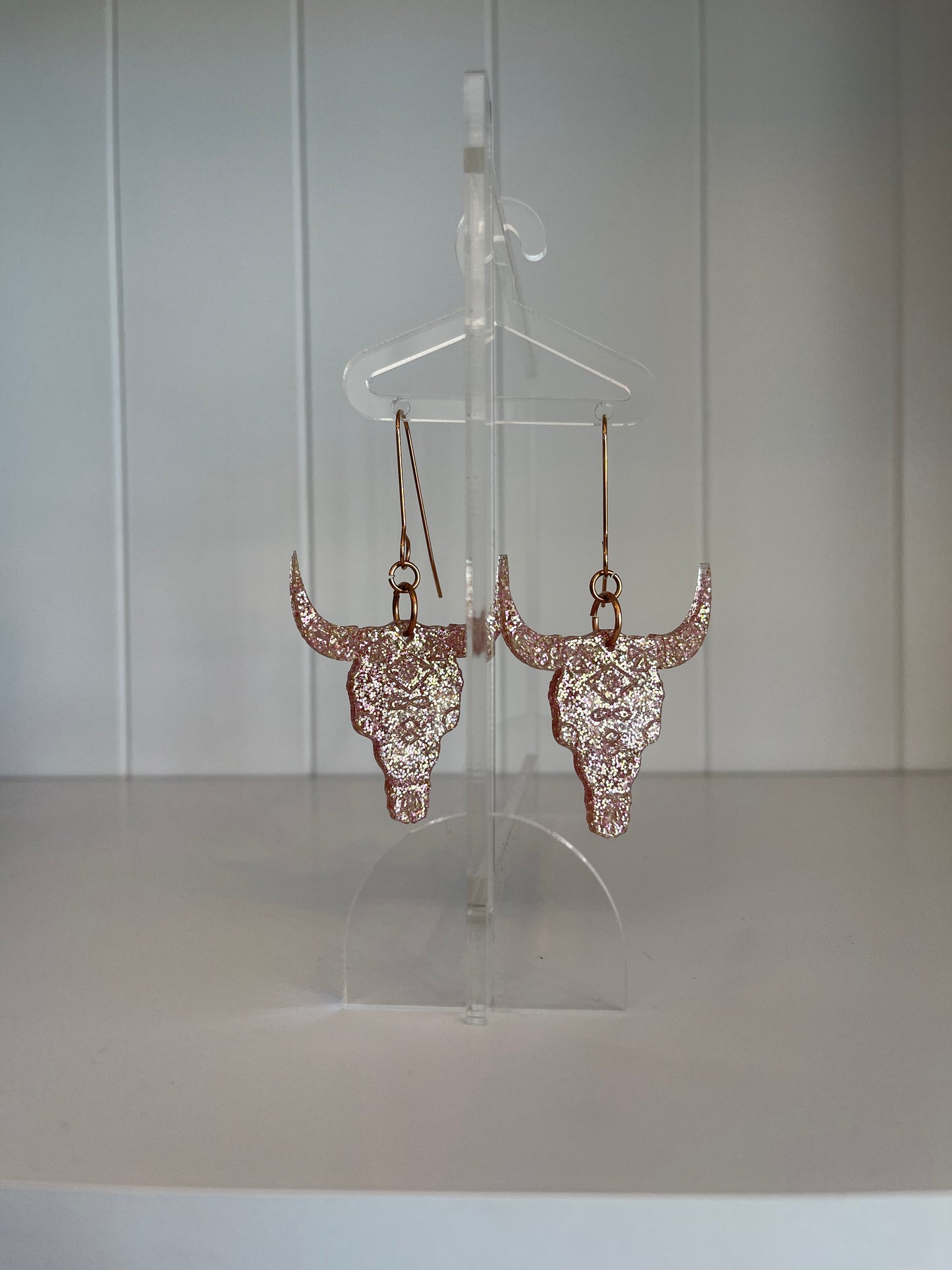 Long Horn Rose Gold