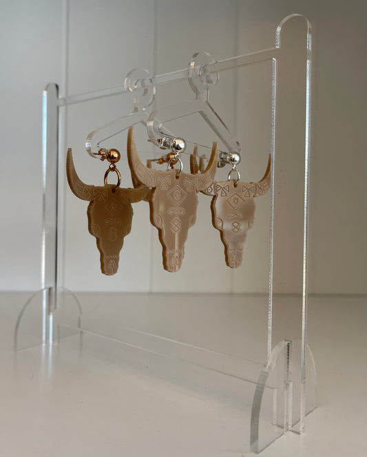 Long Horn Studs